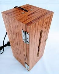 lamp box wooden